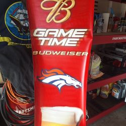 Vinyl Broncos/Budewiser Banner
