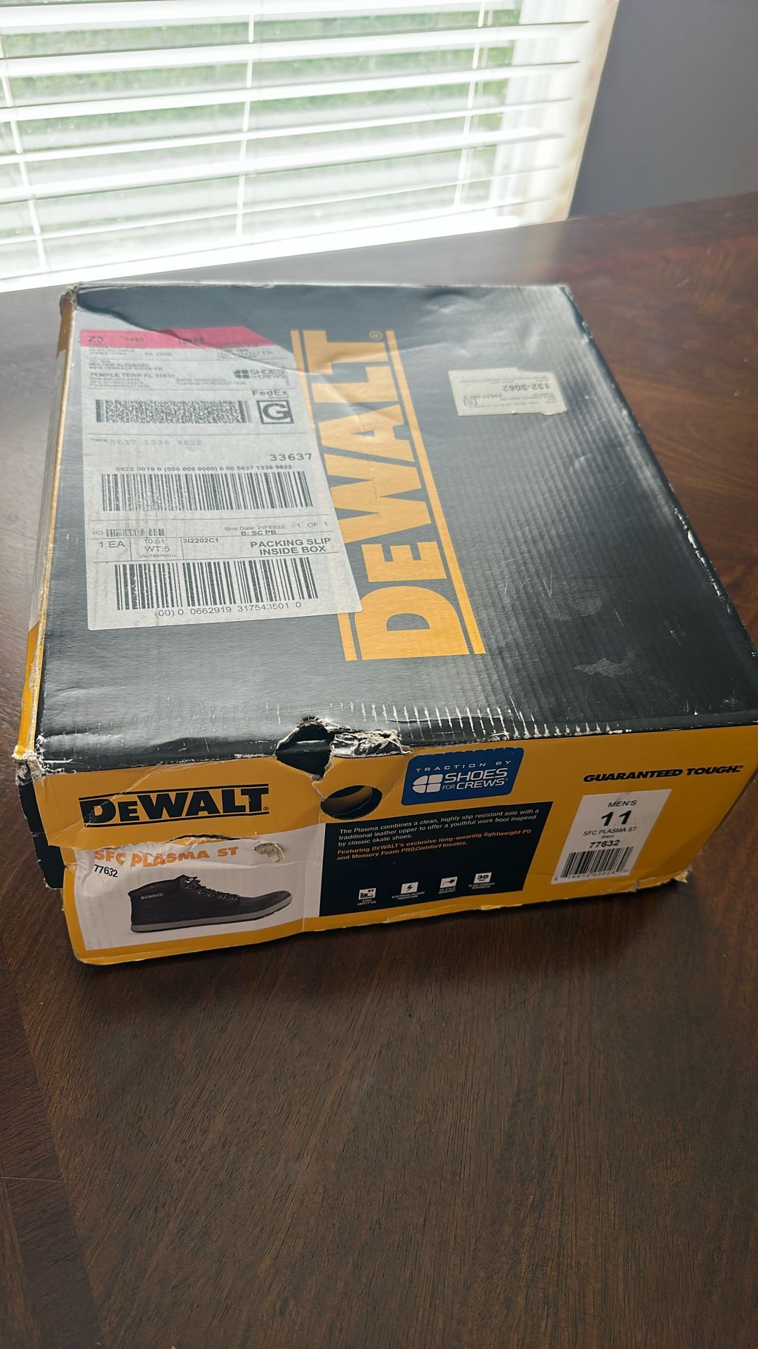 Shoes DEWALT PLASMA Steel toe