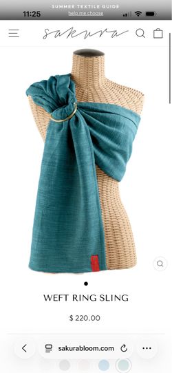 Sakura Baby Ring Sling Wrap