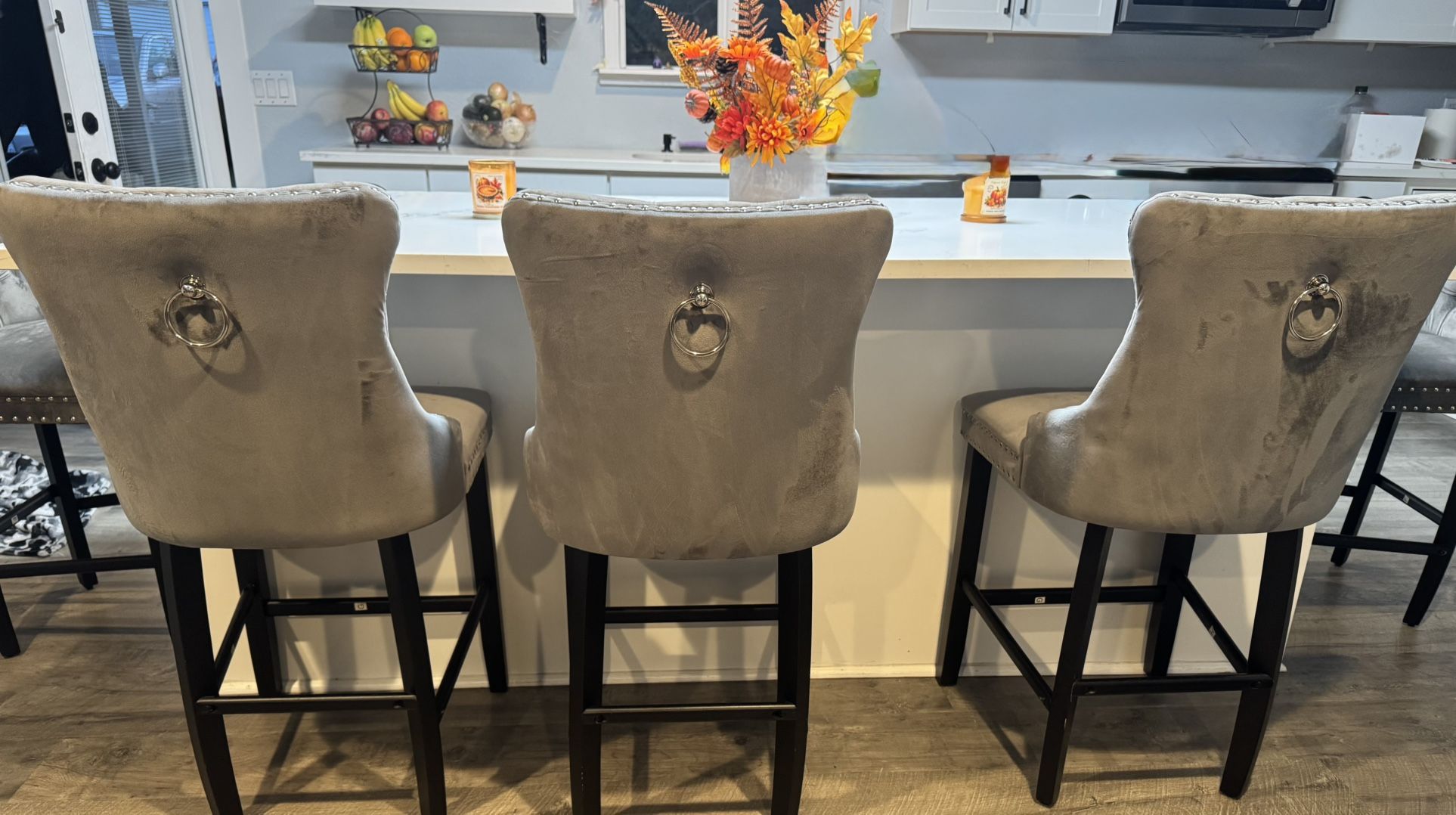 Velvet Bar Stools 