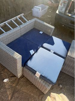 Outdoor patio wicker modern furniture