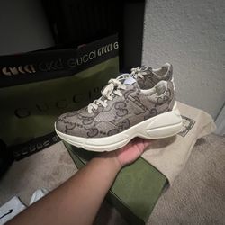 Gucci 100 Rhyton Sneaker 'Beige Monogram'