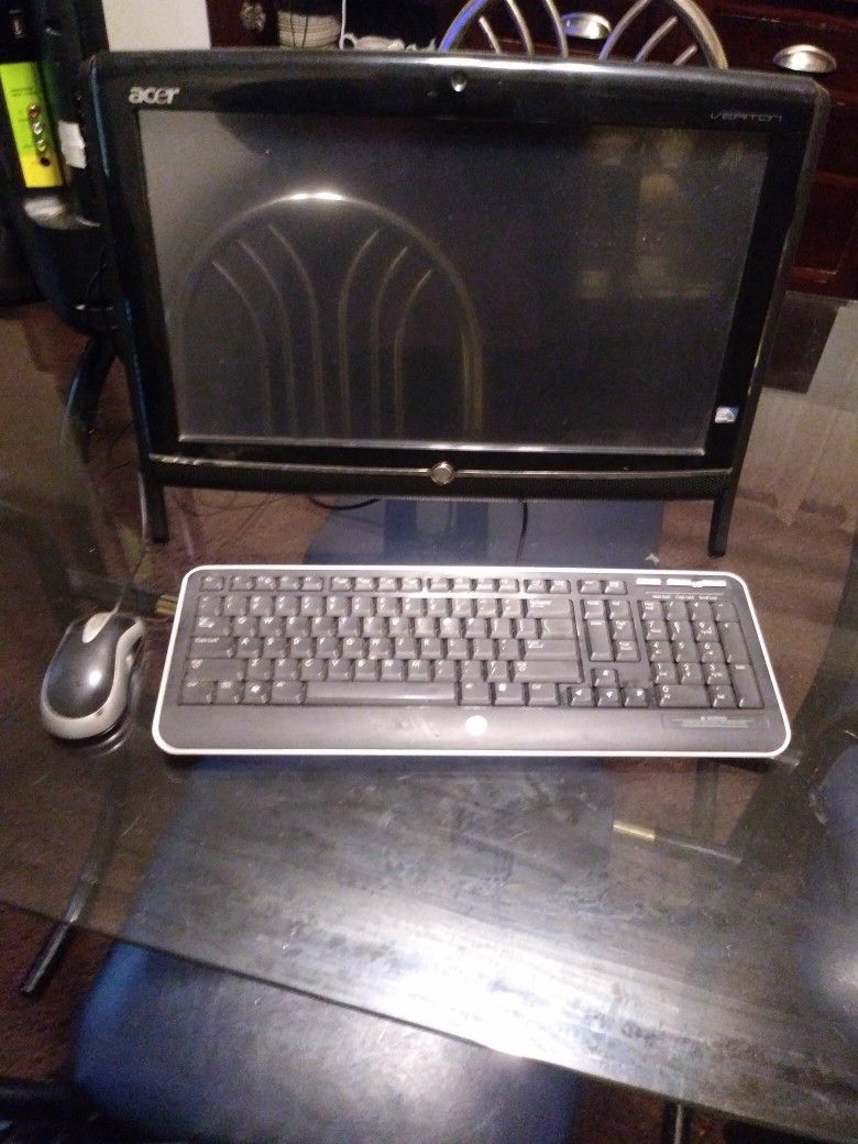 All In One Acer Computer.