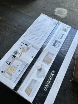 SINKOLOGY Bradstreet II 33 in. Farmhouse Apron Front Undermount Single Bowl Crisp White Fireclay Workstation Kitchen Sink