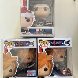 Bleach Ichigo Renji Funko Bundle 