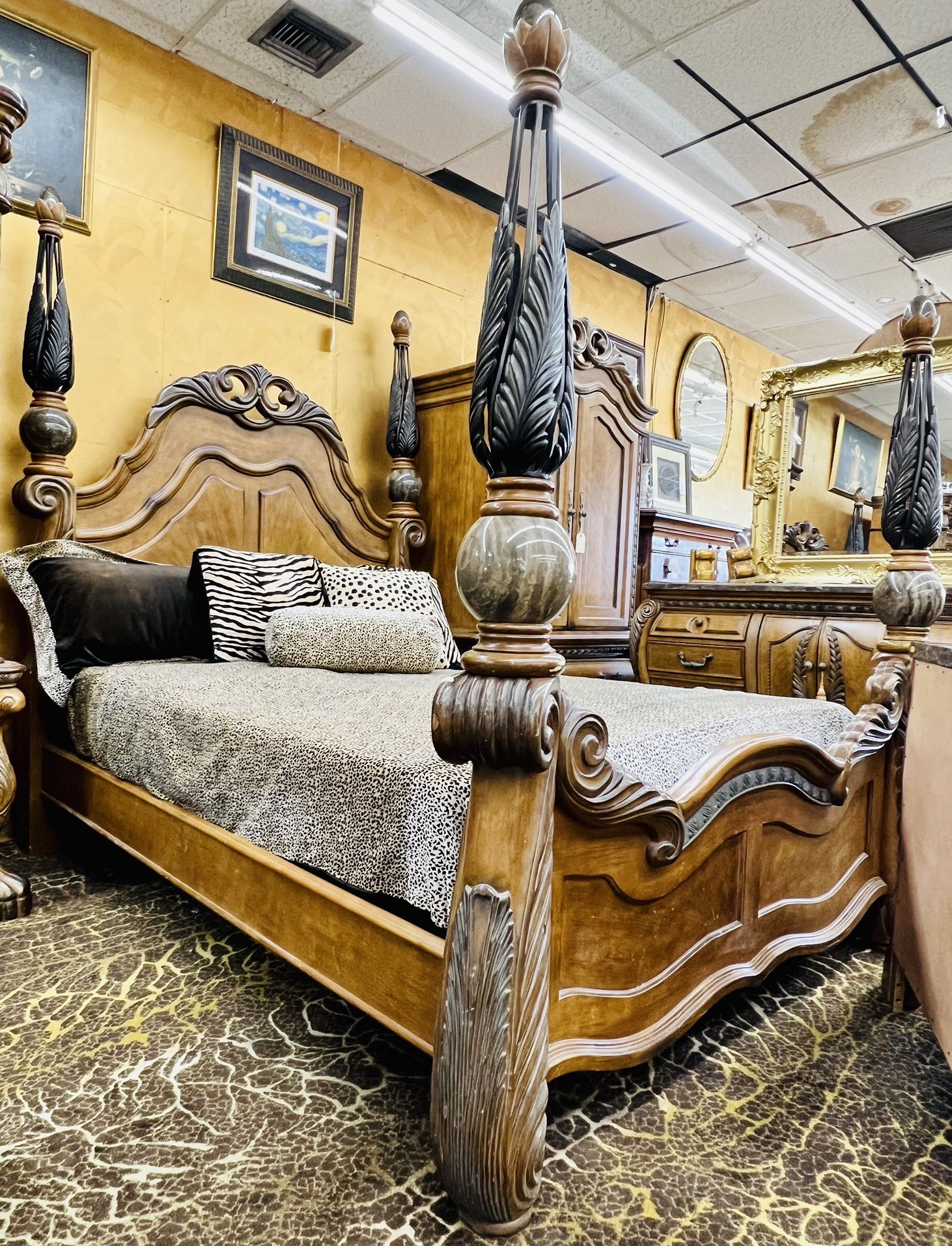 AICO By Michael Amini EDEN 5pcs Bedroom Set KING - GA