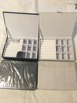 Jewelry box. 8.3 in by 5.9 in by 8 in