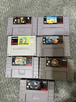 SNES 7 Game Lot