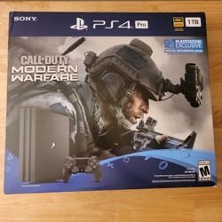 Play Station 4 1tb Modern Warfare Edition Ps4