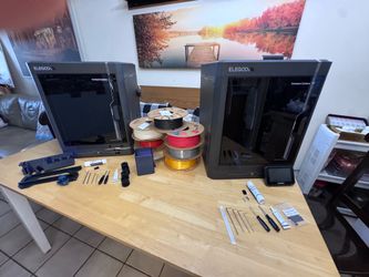 ELEGOO Centauri Carbon 3D Printer Bundle - 2 Printers + Filament + Accessories (Open to negotiate)