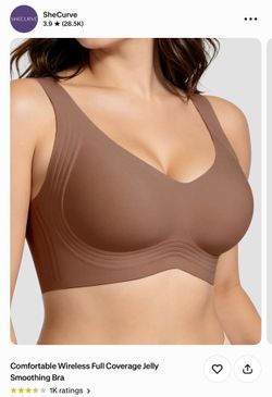 She Curve Wireless Bra - NEW  (L)