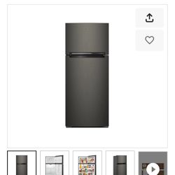 NEW Whirlpool 28 in. 17.6 Cu. Ft. Black Top Freezer Refrigerator - FOR SALE! 