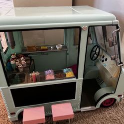 Our Generation Ice Cream Truck For Dolls 