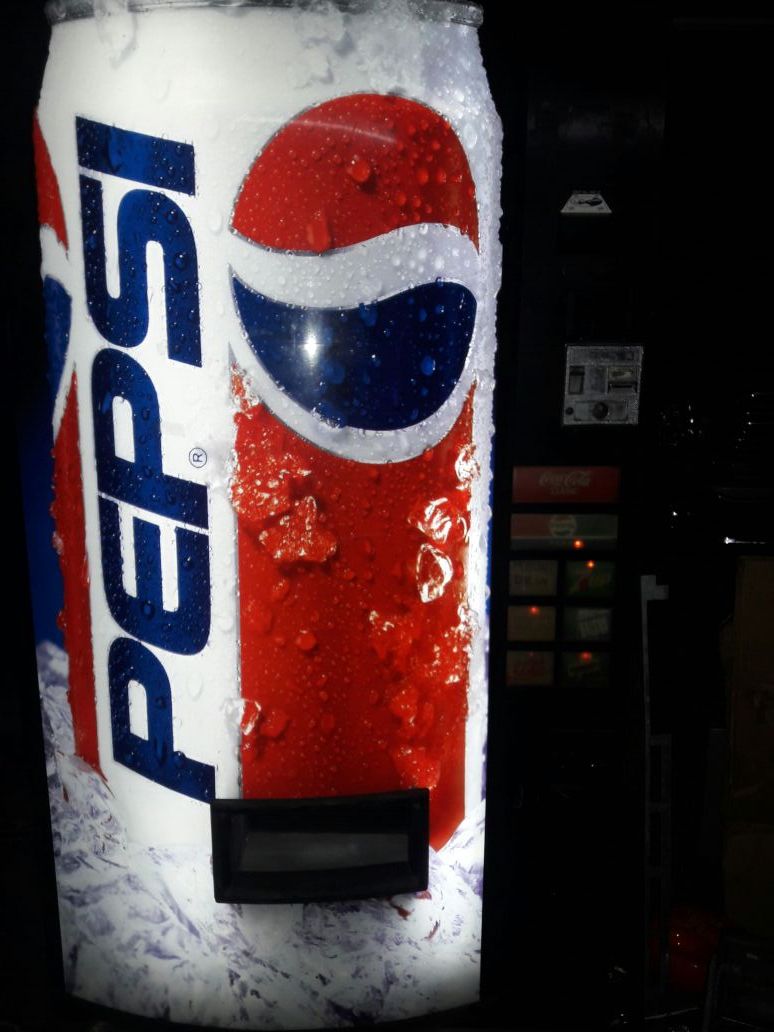 Vendo v407 soda vending machine