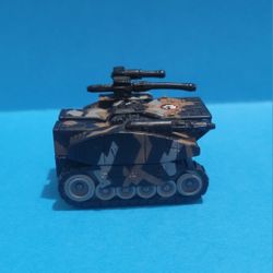 Vintage Galoob Micro Machines Zephyr T-30 Tank Military Vehicle Dark Camo.