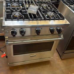 Viking 30” Gas range