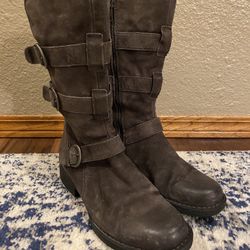 Born Suede Boots Womens Size 7