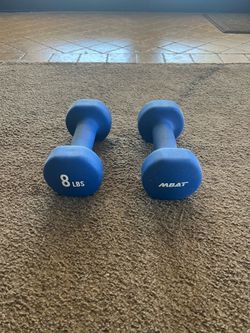 8lb dumb bells