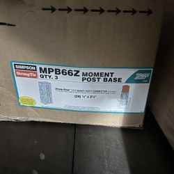 Simpson MPB66Z Moment Post Base