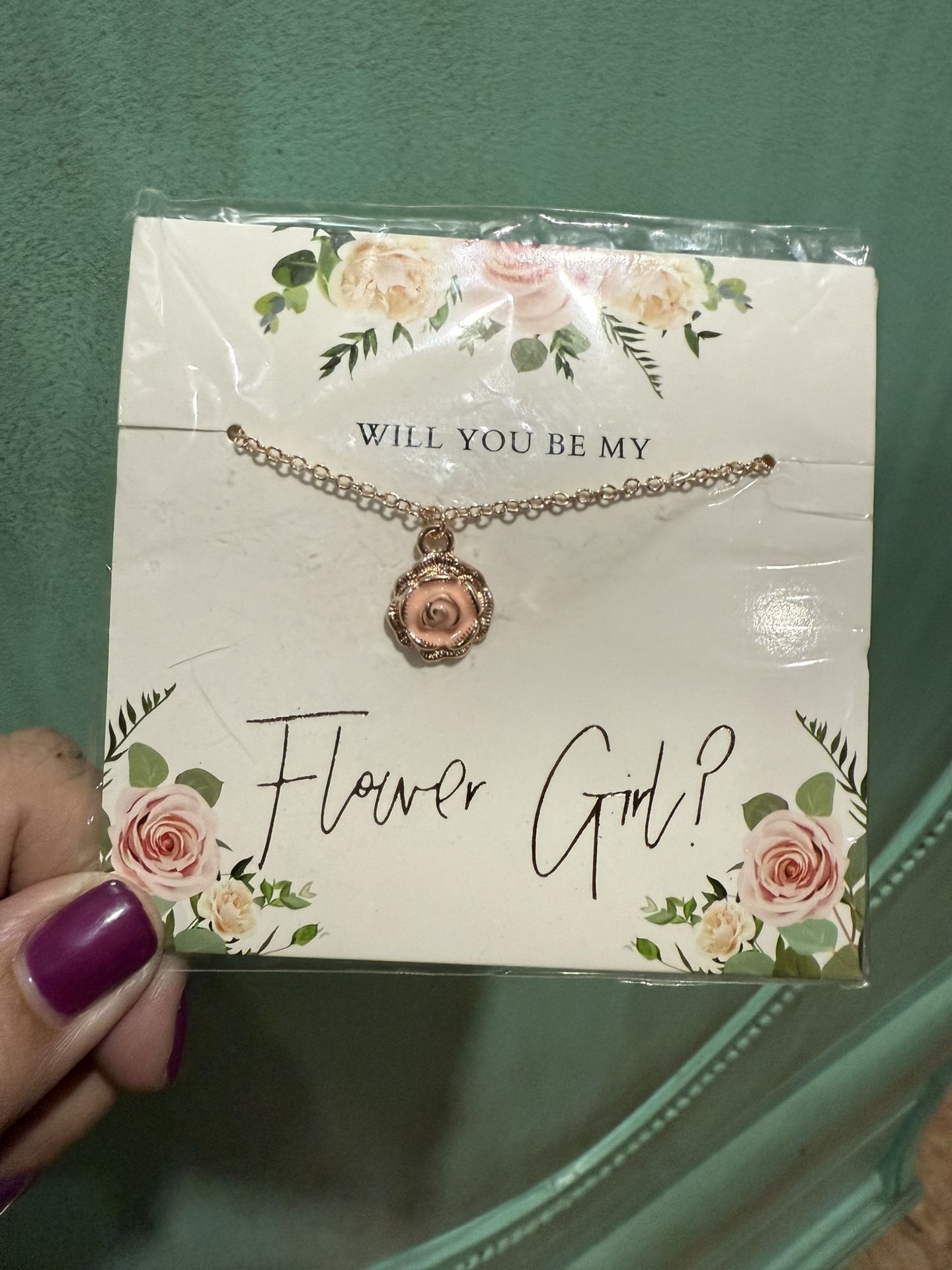 Flower Girl Necklace