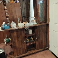 Mid-century Wooden Bar Unit
