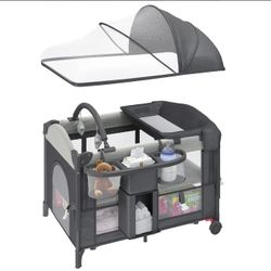 5-in 1 Baby Bassinet Sleeper