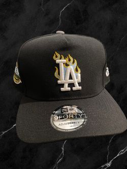 New Era 9Forty LA Dodgers Flame Snapback Hat