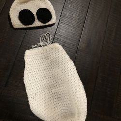 Infant Knitted Ghost Costume