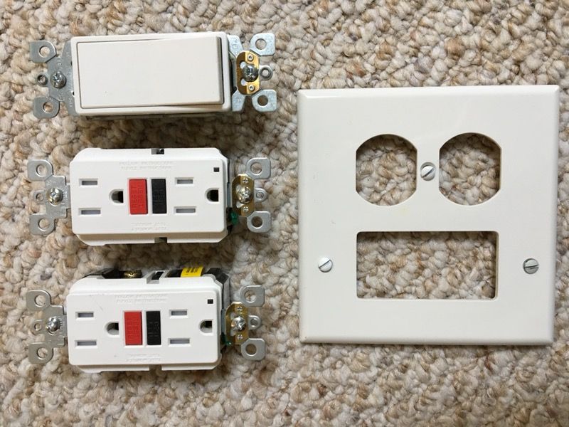 CFCI outlets switch wall cover