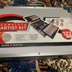 Daler Rowney Complete Artist Kit 122 Pieces