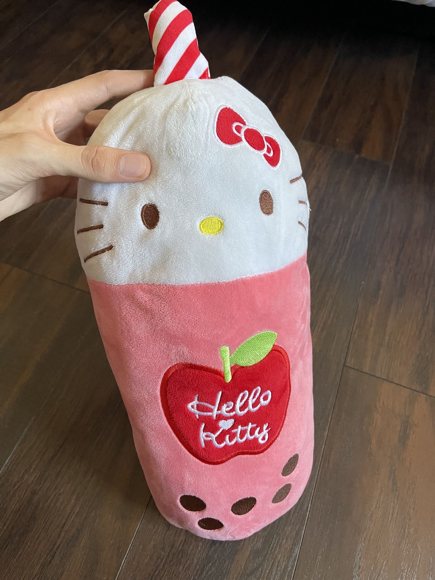 Hello Kitty Apple boba Plushie