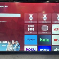 55 inch 4k UHD smart ROKU TV

