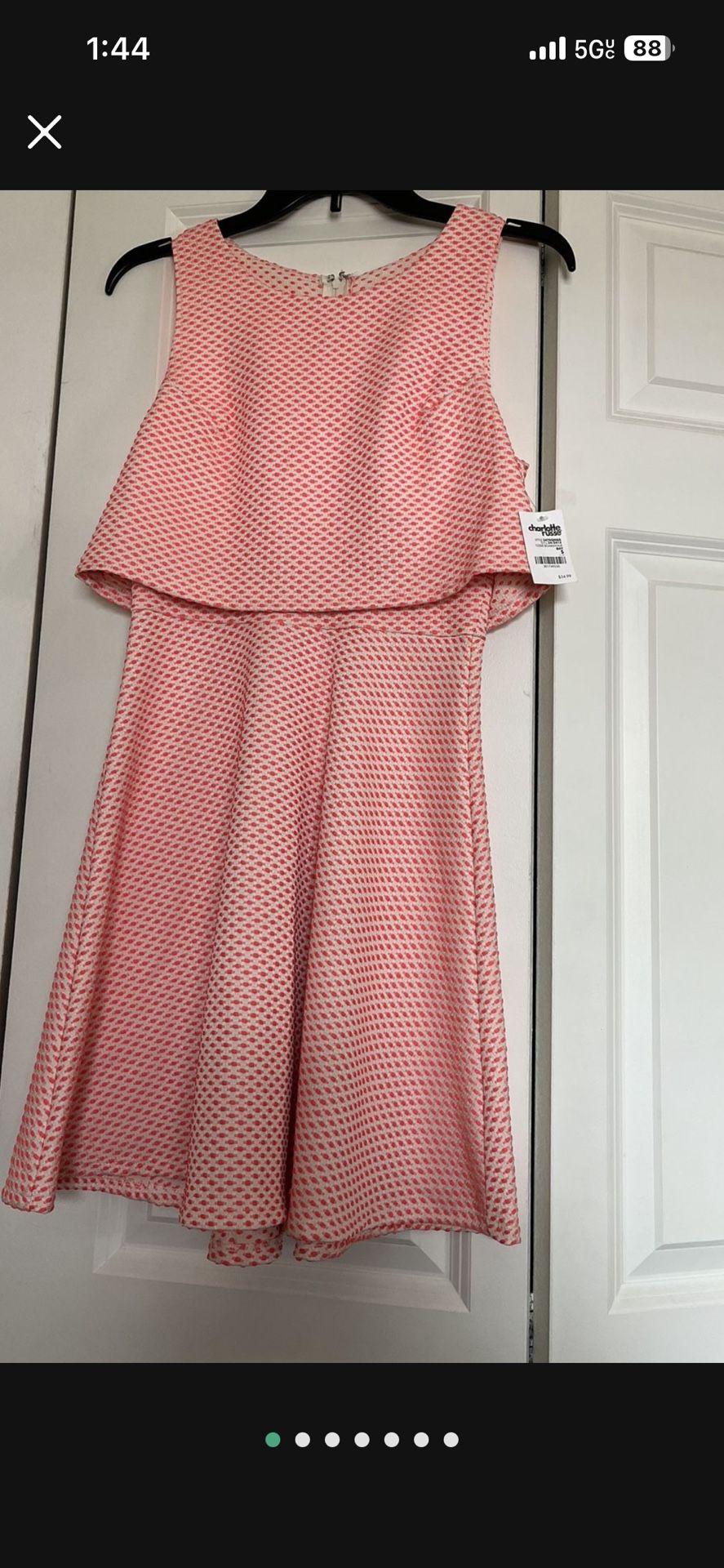 It’s Very Cute Short Dress For Girls ages 14-15 The Small It’s Brand New Never Worn