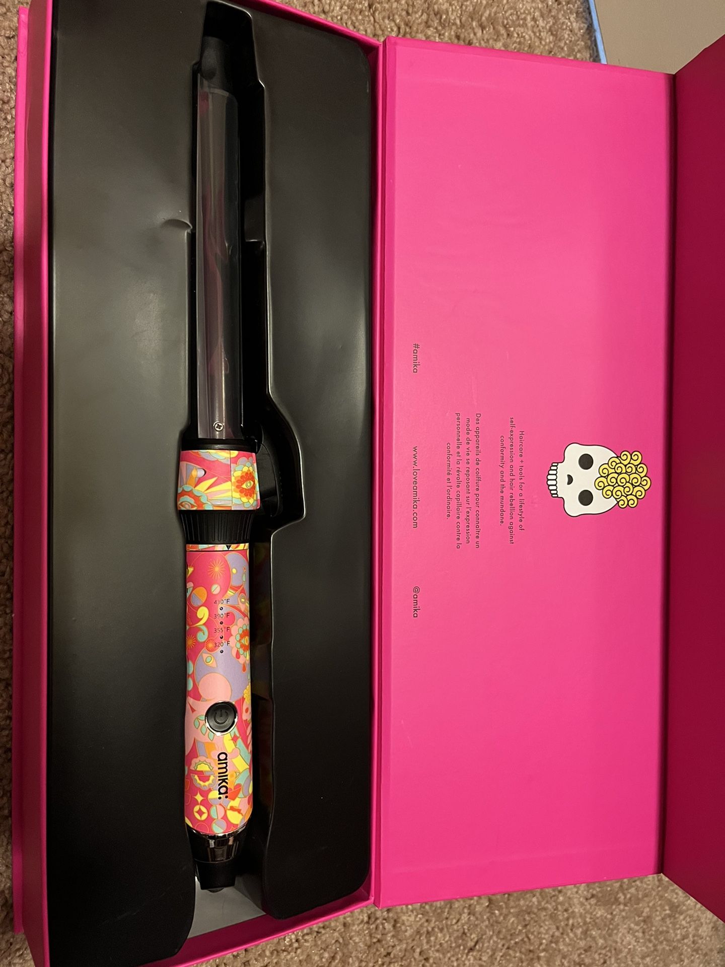 Amika Auto Piolet Rotating curling iron