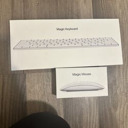 Apple Magic Keyboard And mouse 