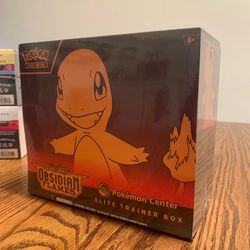 Obsidian Flames Pokémon Center Elite Trainer Box PC ETB
