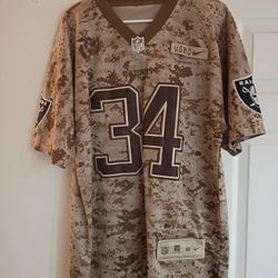 Bo Jackson Raiders Nike U.S.M.C Jersey 