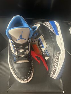 Jordan 3 Racer Blue Size 8.5
