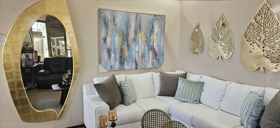 Mirror Made with ​ Gold Foil​ Made in Mexico