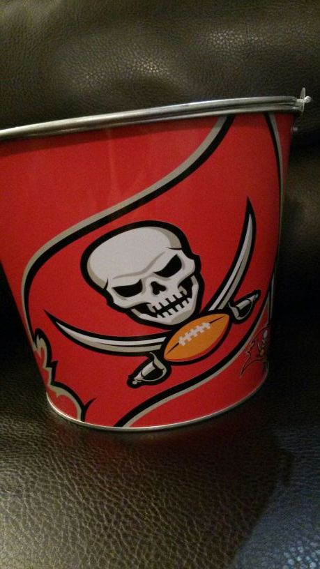 Tampa Bay Buccaneers beer bucket