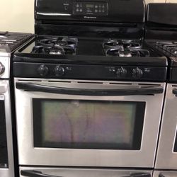 Frigidaire Gas Range Stove 30”Wide Stainless Steel 