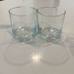 2 Whiskey Glasses