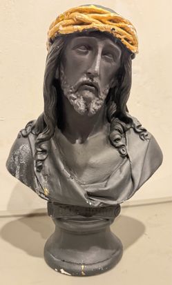 Jesus plaster statue