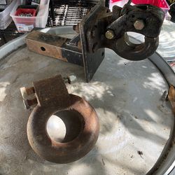 Trailer Hitch Receiver And Ring