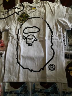 A Bathing Ape BAPE Ape Head T-Shirt White