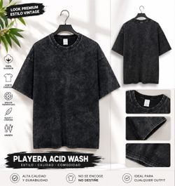 Premium Black T-Shirt Talla M,L,Xl.