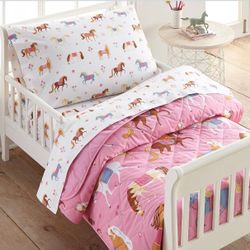 Wildkin Horse Crib/Toddler Bed Sheets