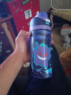Owala FreeSip Gengar Pokémon Stainless Steel Water Bottle 475ml w/ Twist Lid