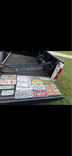 Various Tags  - Plates