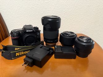 Camera Nikon D7500 + Lens & accessories